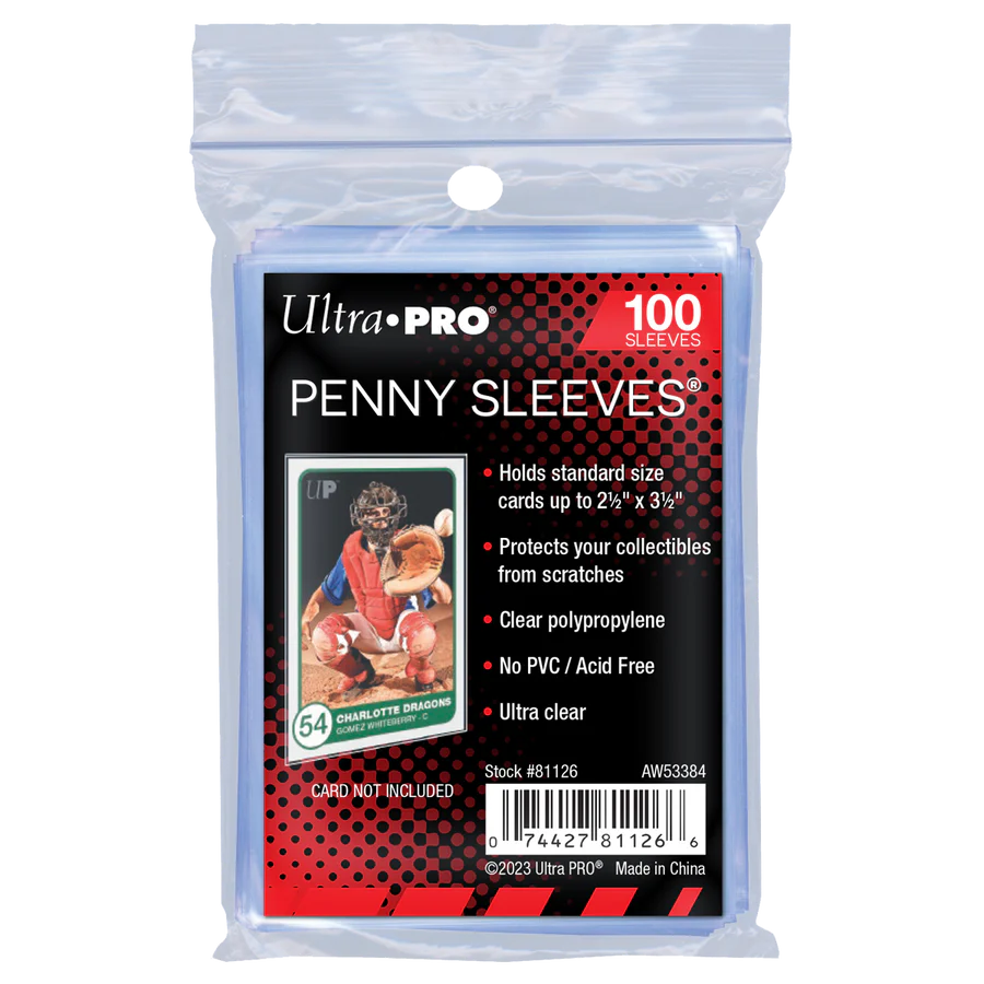 Ultra PRO Soft Card Sleeves (Penny Sleeves) - 100 Unidades
