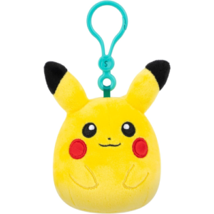 Squishmallows Pikachu - Peluche Llavero (9cm) - Original