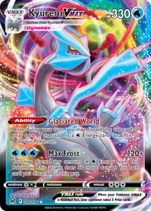 Kyurem VMAX - 049/196 - Holo Rare VMAX - Lost Origin