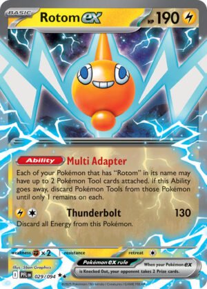 Rotom ex - 029/094 - Ultra Rare - Phantasmal Flames