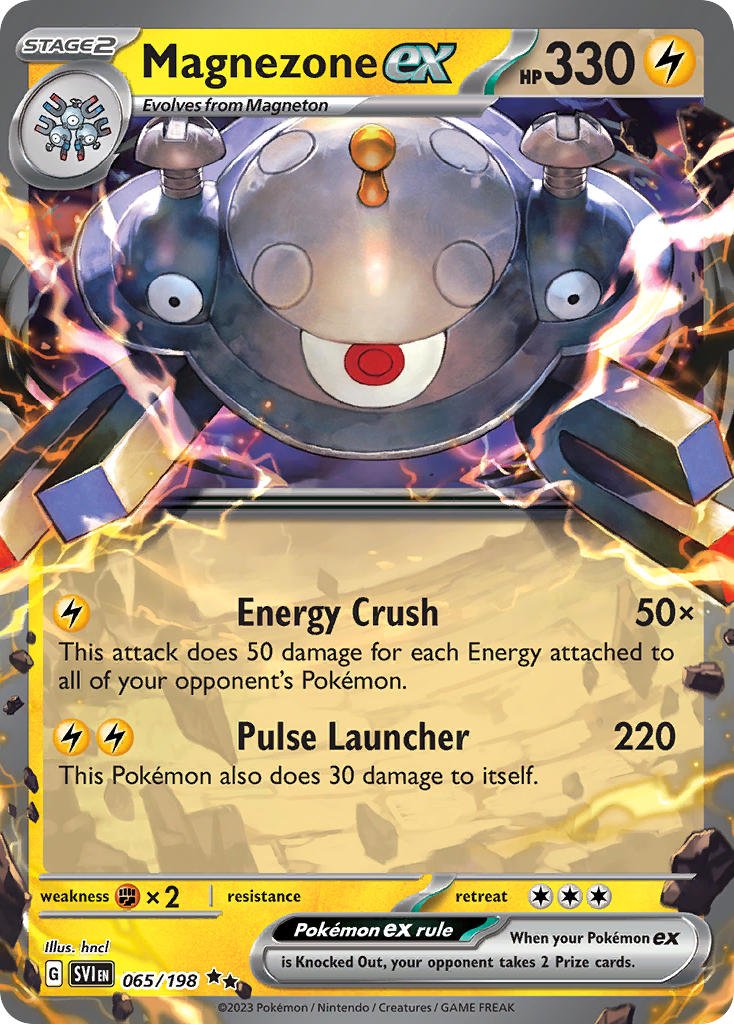 Magnezone ex - 065/198 - Ultra Rare - Scarlet & Violet